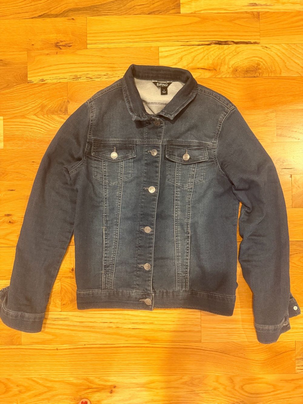 Buffalo David Bitton Dark Wash Denim Jacket - Classic Button Front
